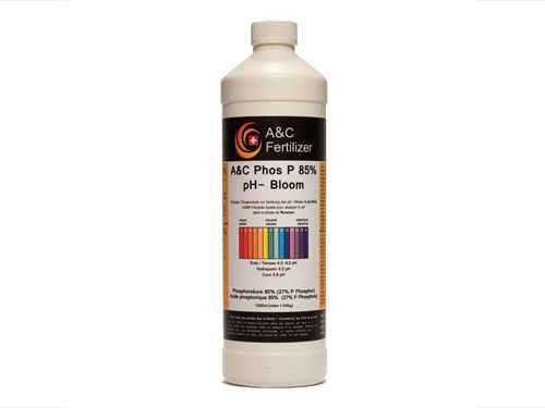 A&C Phos P 85% pH-Minus Bloom - 1 Liter (kein Versand)