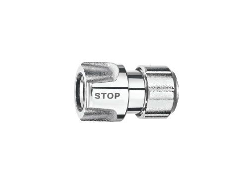 GEKA plus-Stecksystem - Schlauchstück mit Wasserstopp 5/8''