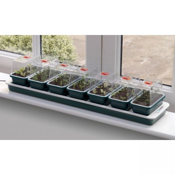 Garland Super 7 Fenstergewächshaus mit Heizung